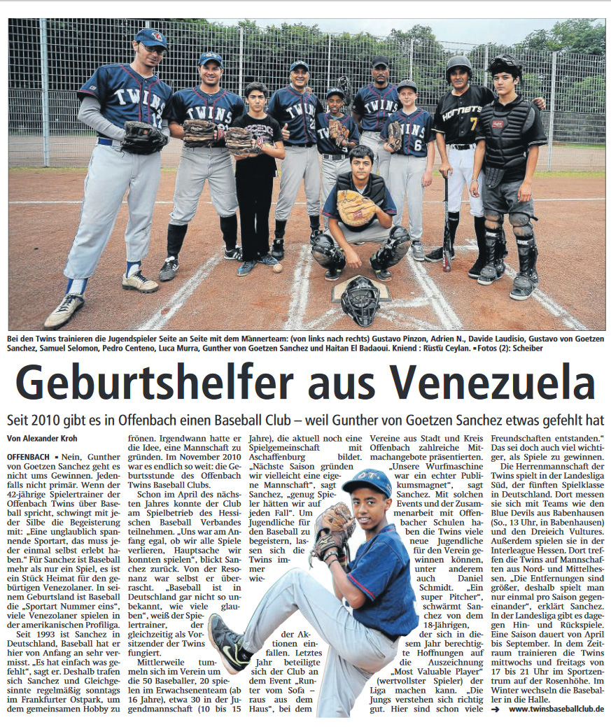Geburtshelfer aus Venezuela...